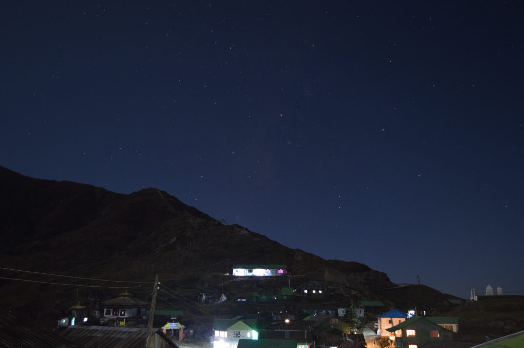 Night-sky at Gnanthang valley 